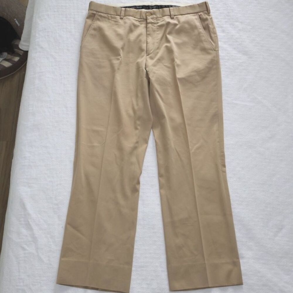 Ralph Lauren Black Label Beige Silk Blend Men's Dress Pants 32 $498
